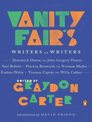 cover image of Vanity Fair's Writers on Writers